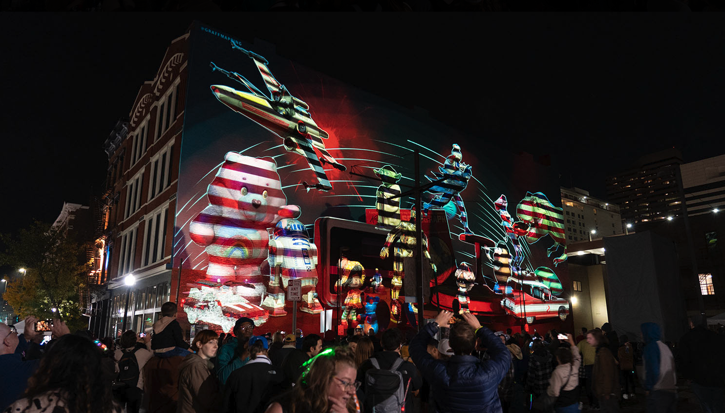 Blink Cincinnati 2024- Photo By Graffmapping